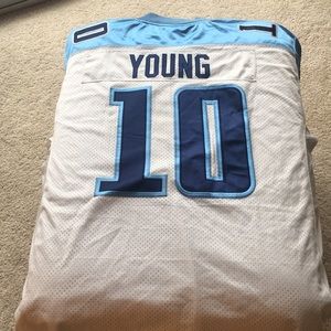 Aunthentic Vince Young Reebok size 54